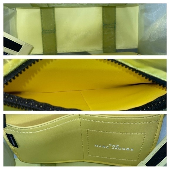 NWOT Marc Jacobs Small Traveler Mesh Tote - Bright Green SOLD OUT EVERYWHERE..!! - Picture 10 of 10